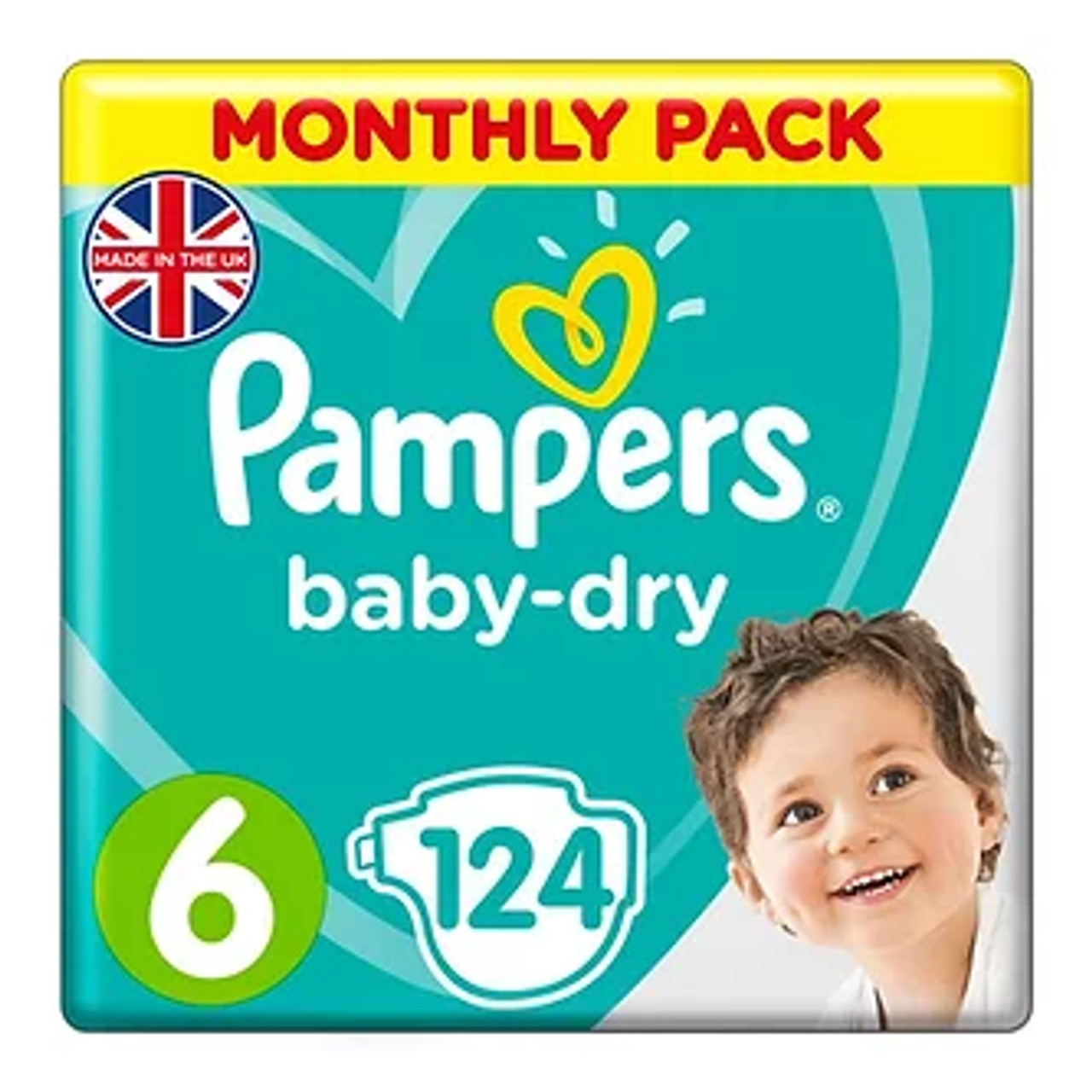 pampers active baby 3 124