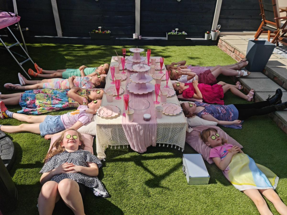 childrens pamper parties south wales