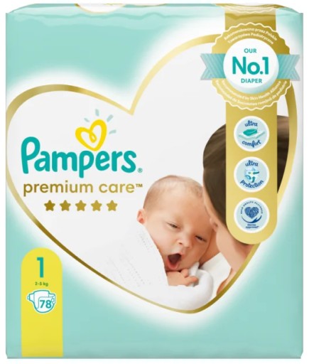 pampers newborn chusteczki