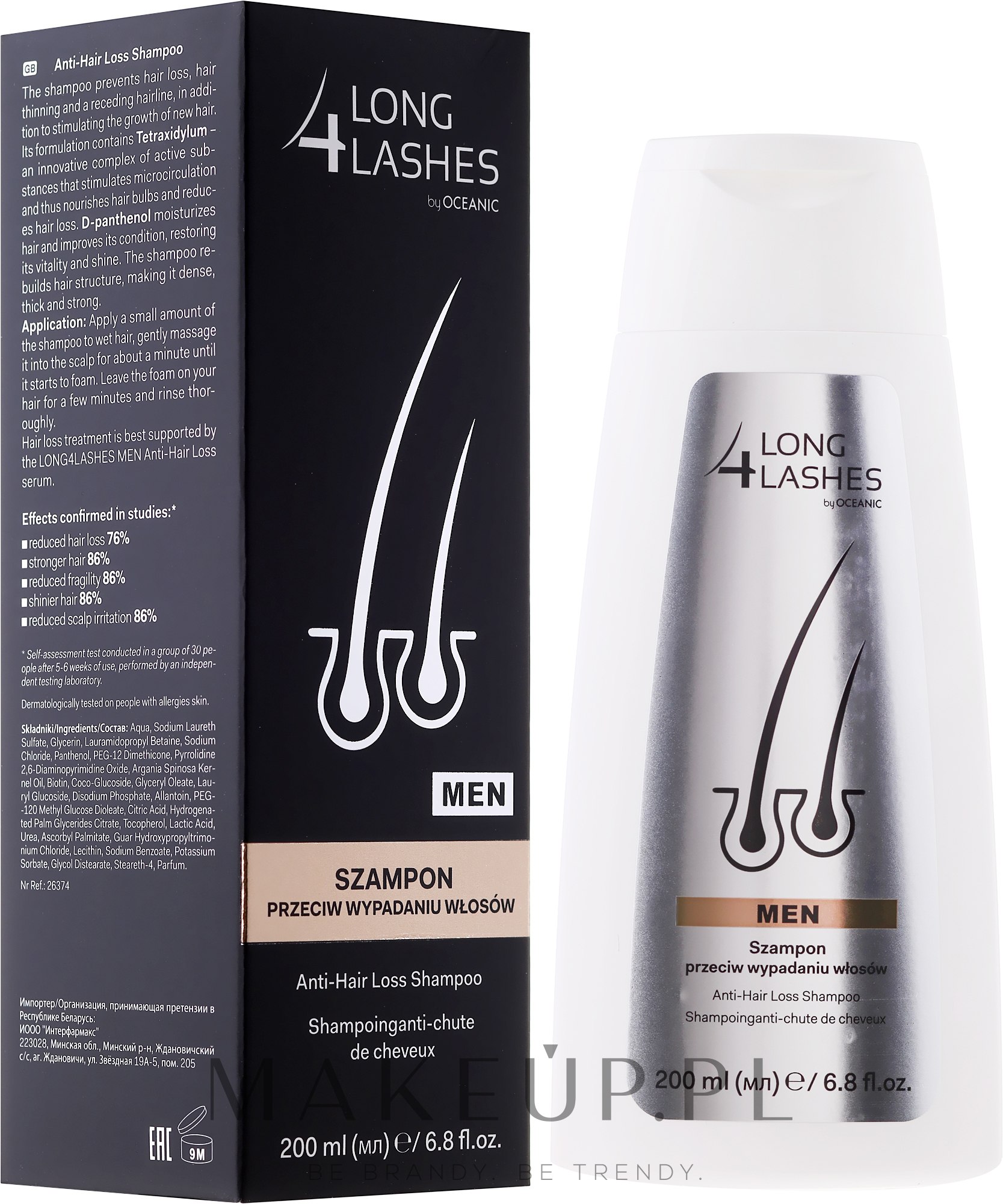 szampon dla męzczyzn long4 lashes