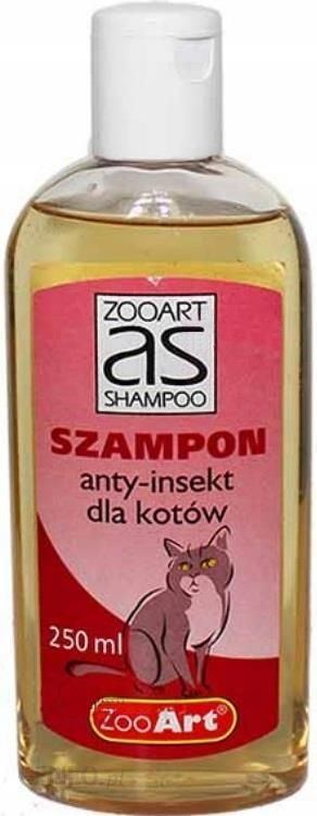 szampon na pchły dla kota zooart