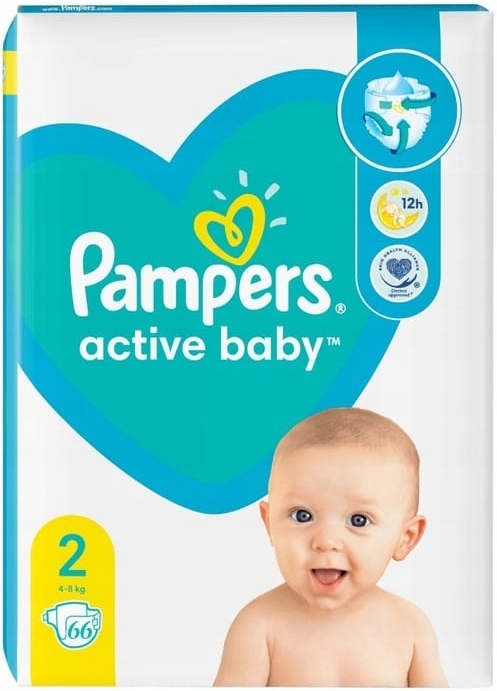 cena pampersów pampers 66 sztuk