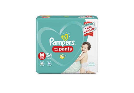 pampers pants klejacy pasek