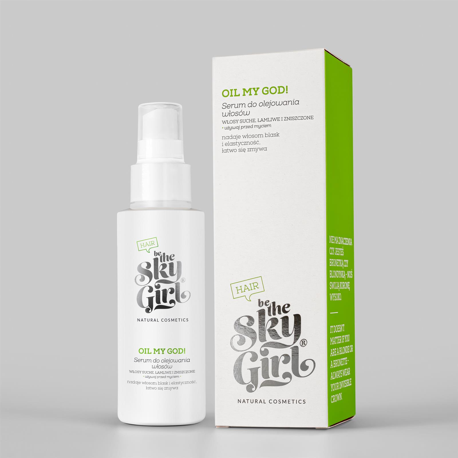 be the sky girl serum-olejek do włosów