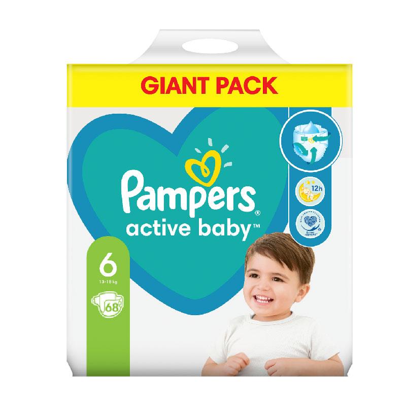 boy pampers active baby 6