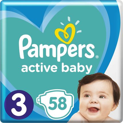 pampers 3 58 szt