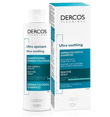 vichy dercos sensitive szampon ultrakojący