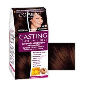 loreal casting creme gloss szampon koloryzujący bursztynowy blond 834