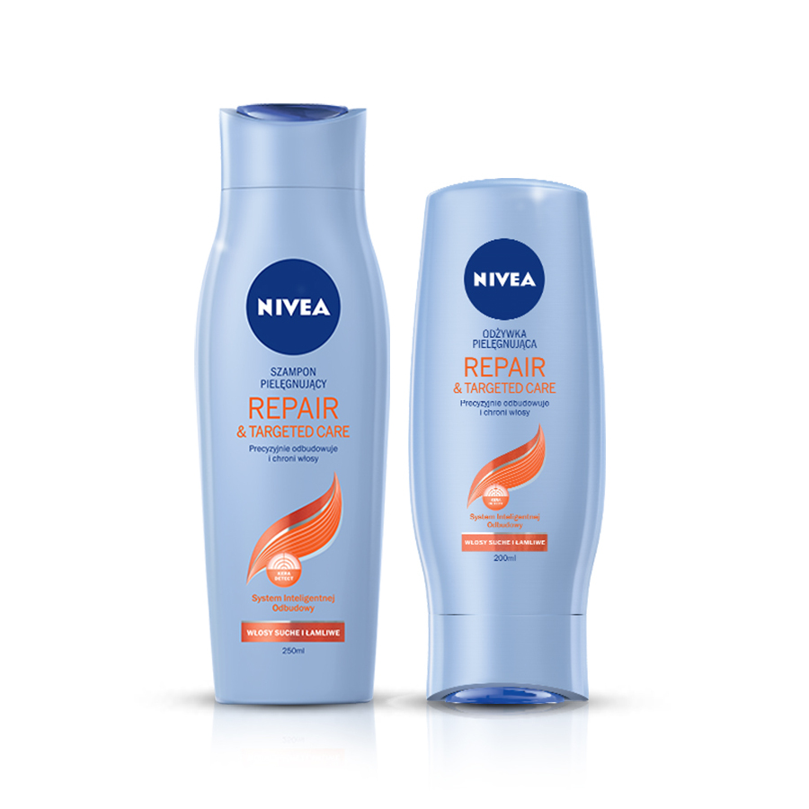 nivea szampon prostująca włosy