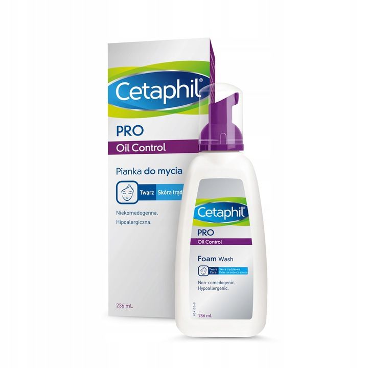 cetaphil oil control pianka do mycia twarzy