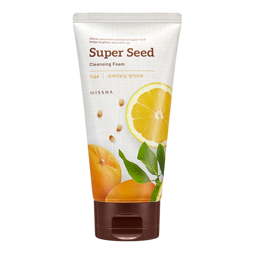 missha super seed nawilżająca pianka green tea 150ml