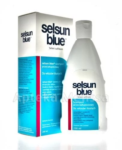 selsun blue szampon do włosów tłustych 200 ml