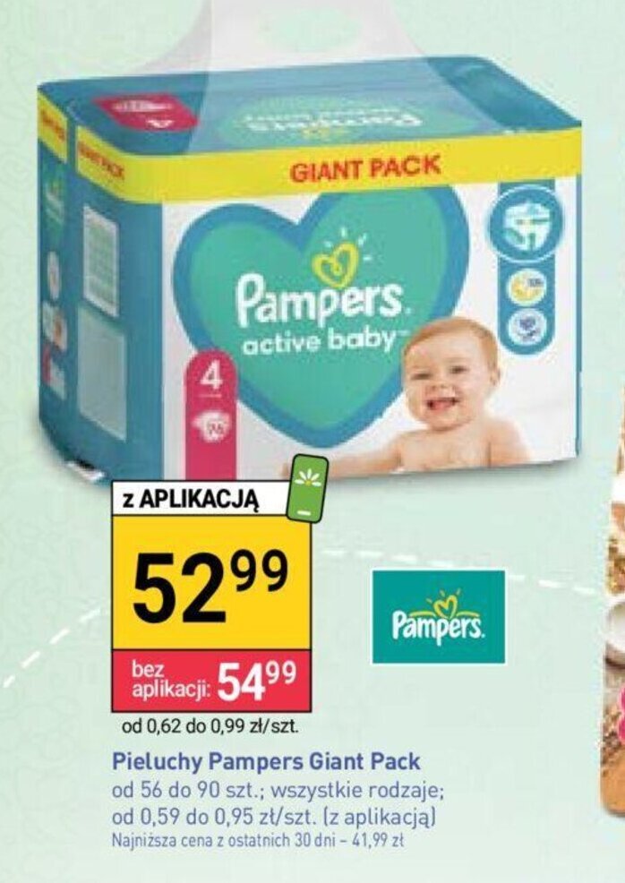 pampers 4 rodzaje