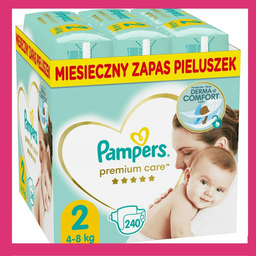 pampers premium care 3 240 szt