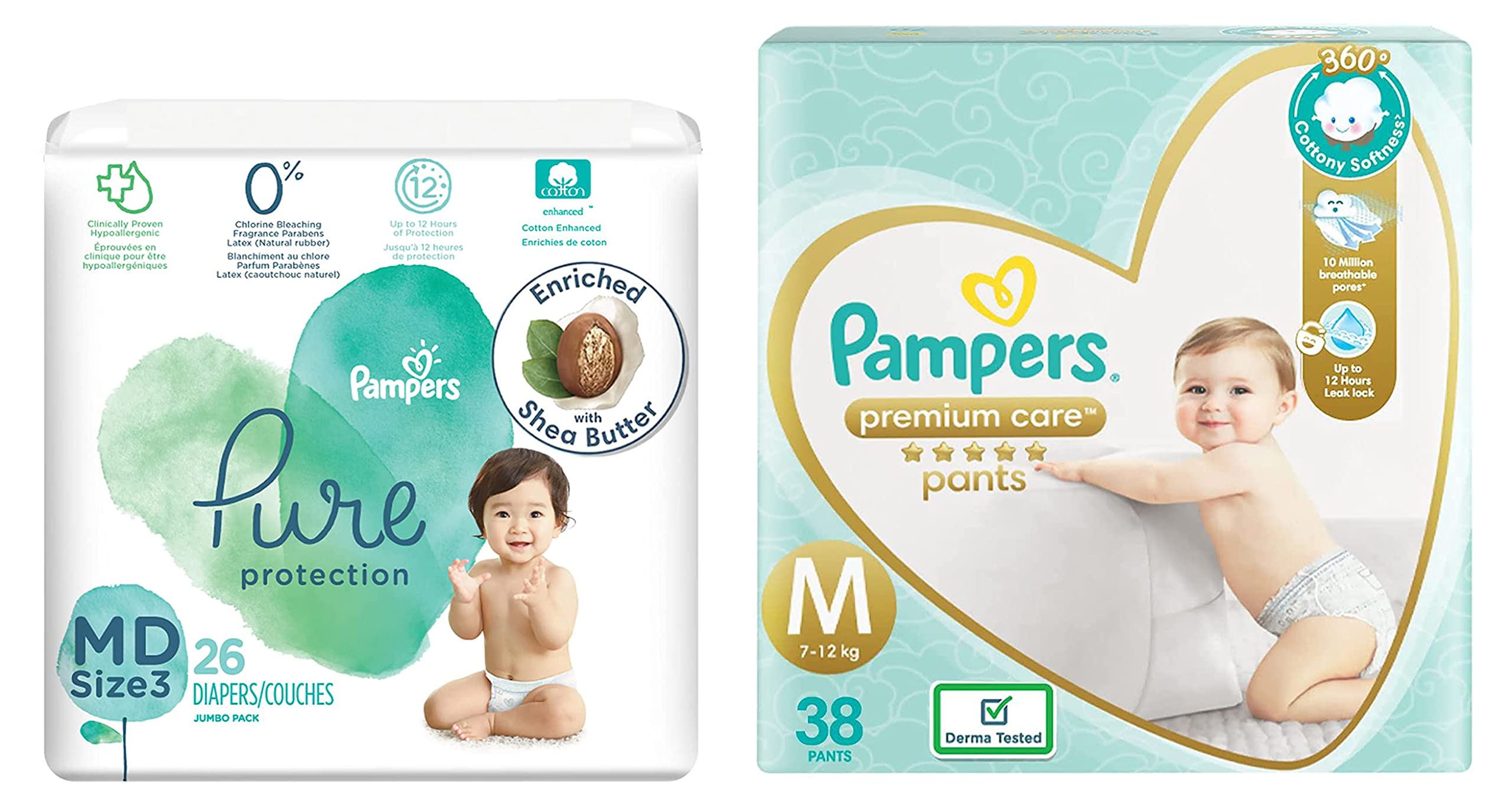 pampers premium care a pure protection