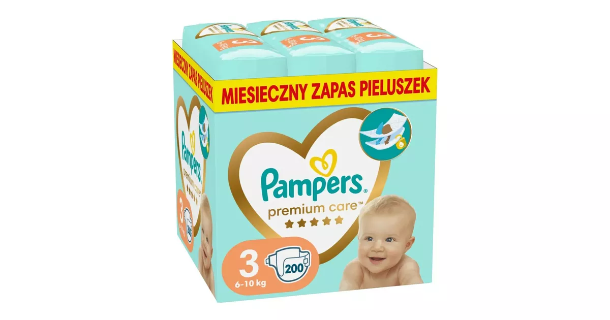 pampers premium skład