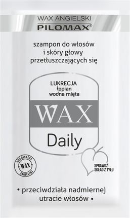 szampon wax do włosów przetłuszczajacych się