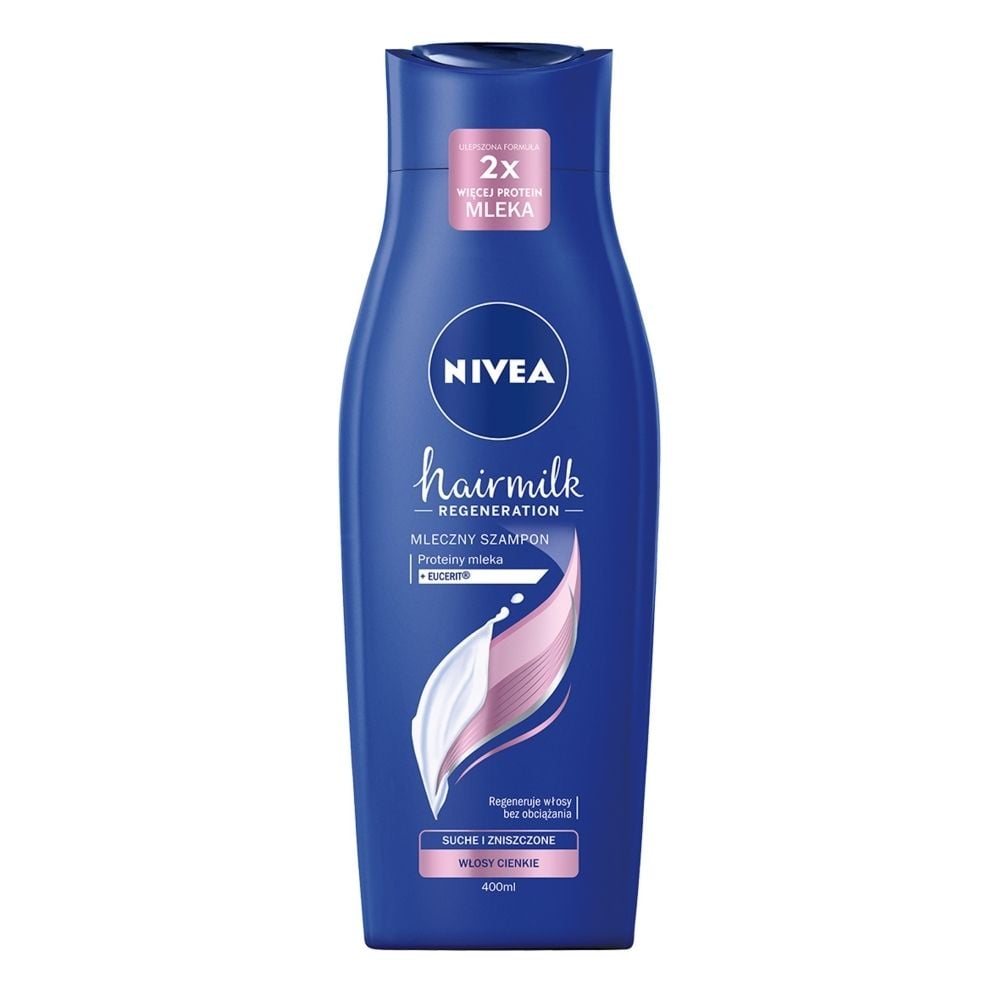 nivea szampon harmilk do wlosow zniszczonych