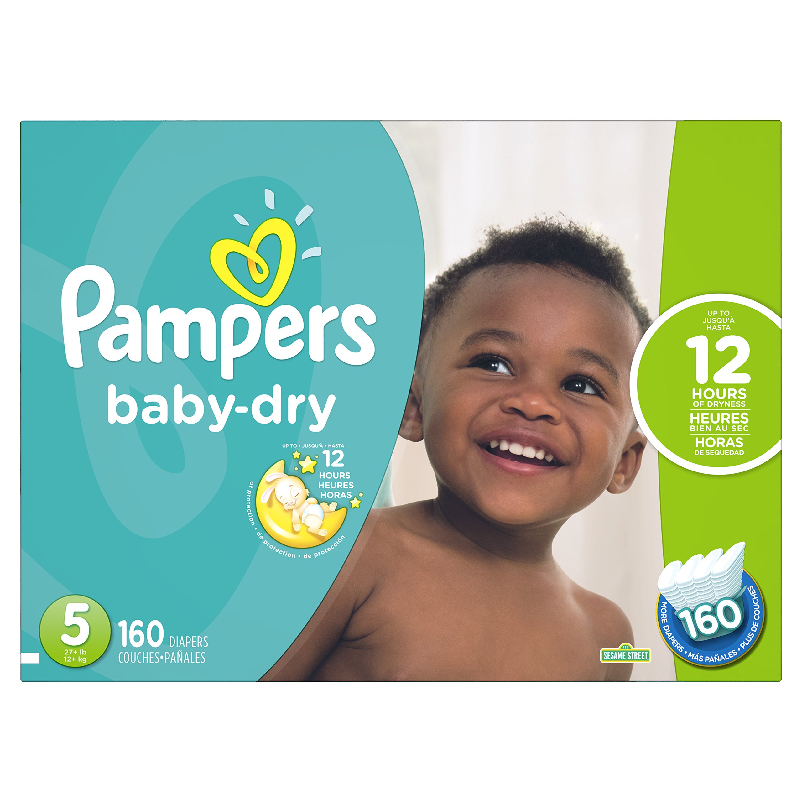 pampers beby dray 5