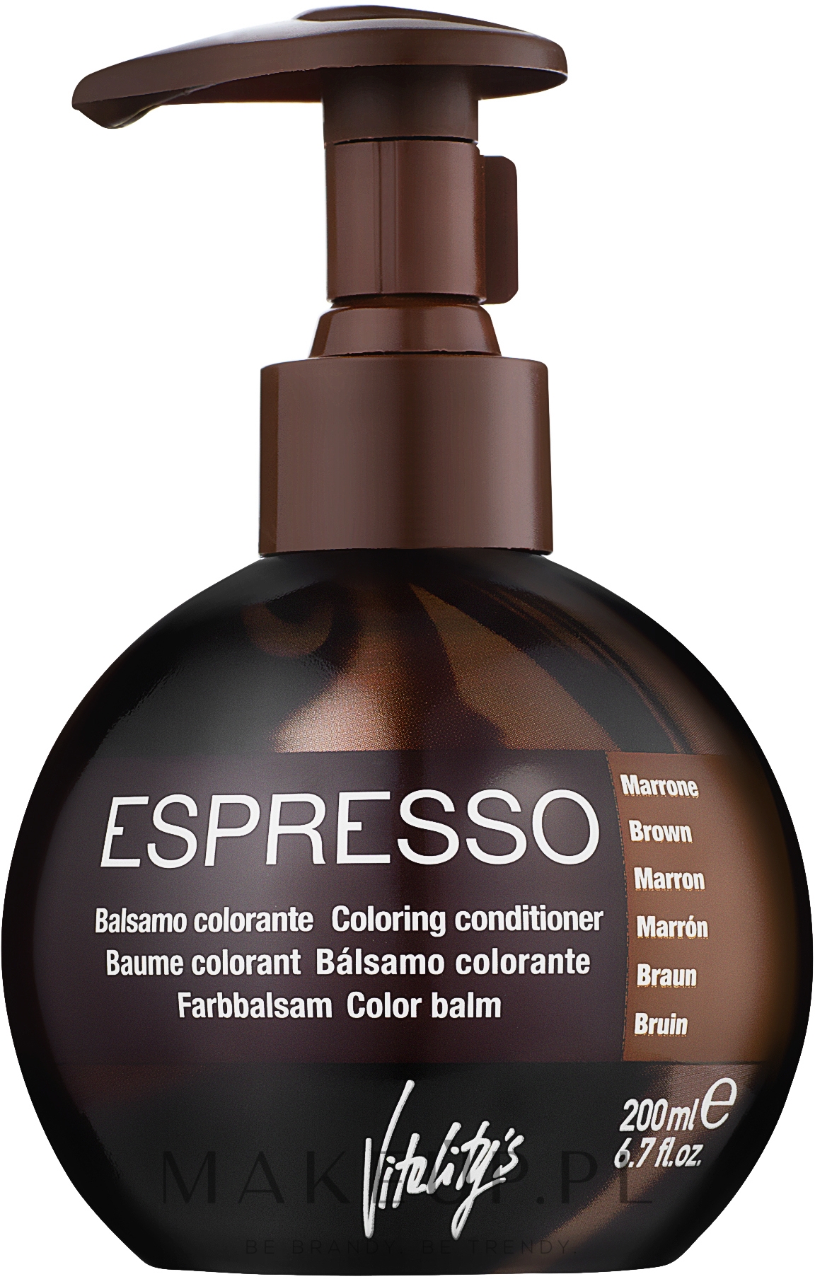 odżywka koloryzująca do włosów espresso