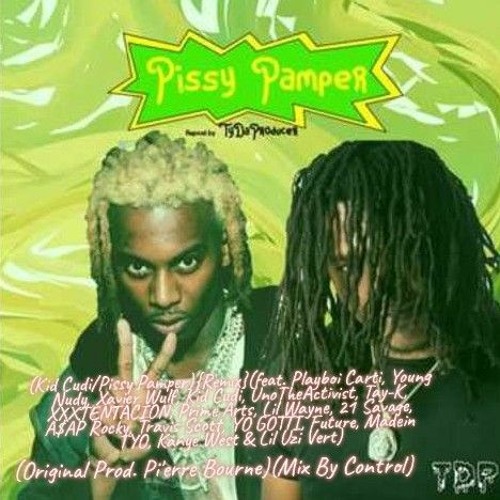 young nudy & pierre bourne pissy pamper kid cudi ft