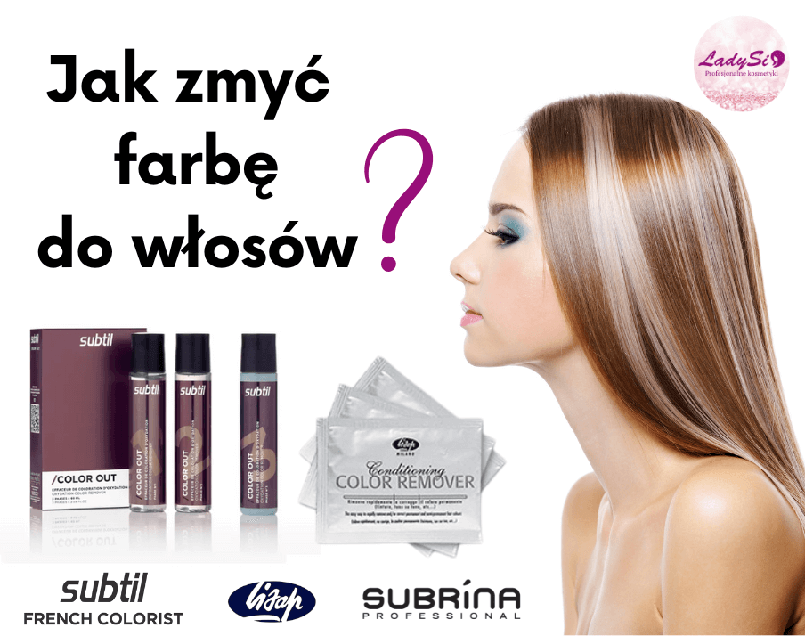 jak zmyć szampon koloryzujący loreal