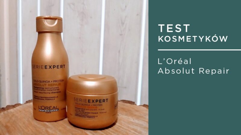 szampon loreal absolut repair opinie