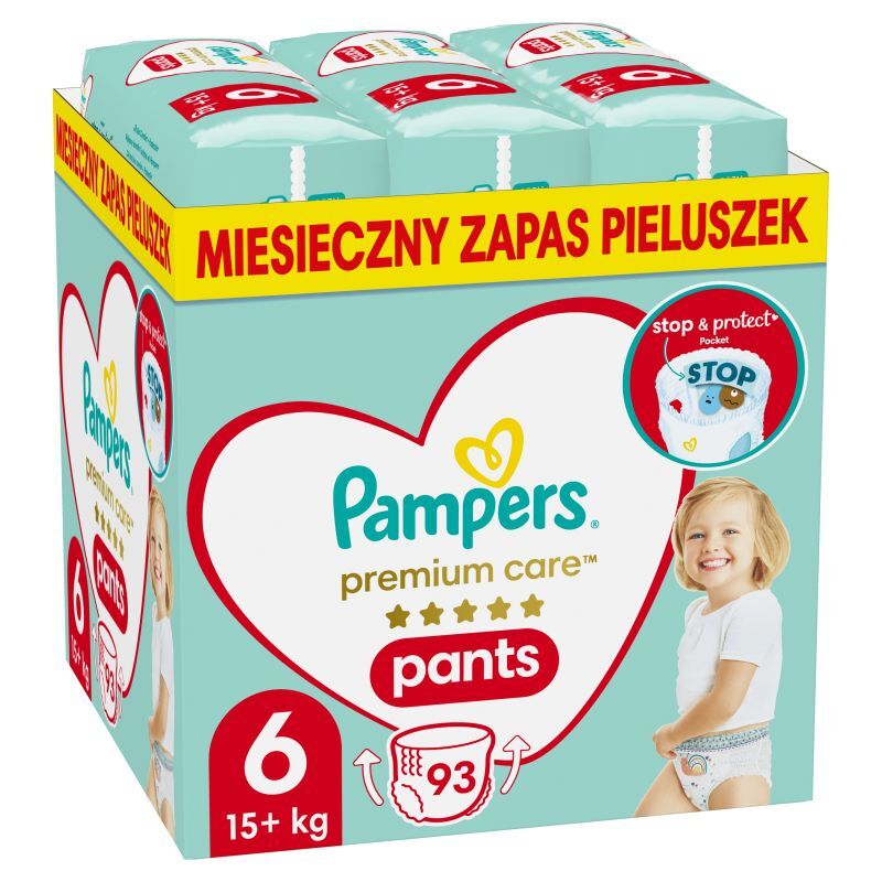 pieluchomajtki pampers 6 tesco