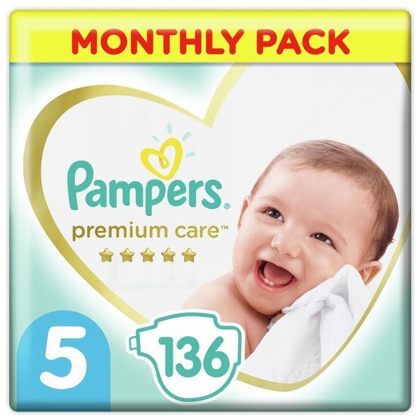 pampers premium care zapas na miesiac