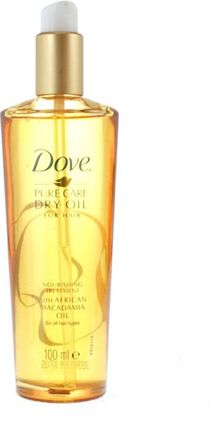 olejek do włosów dove pure care dry oil