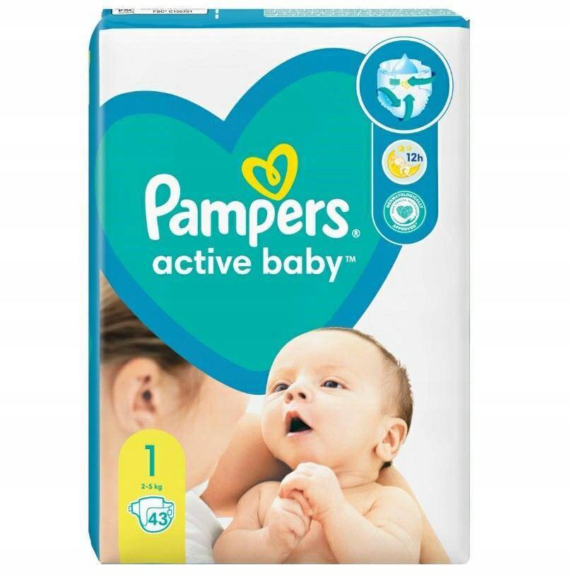 pieluchy pampers active baby 2