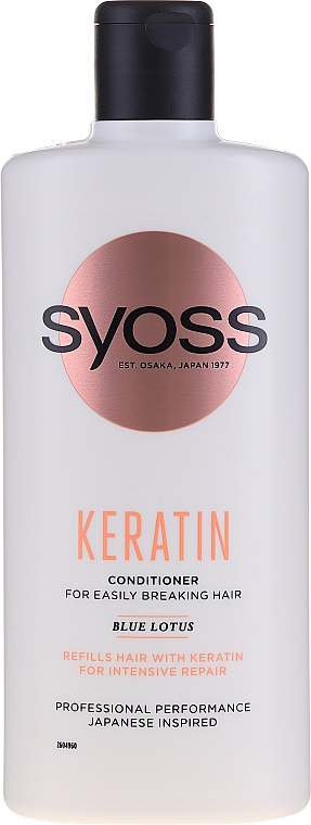 syoss keratin hair perfection szampon do włosów