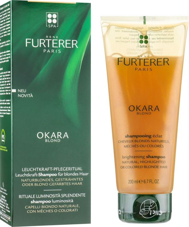 rene furterer okara blond szampon rozjaśniający 200 ml skład