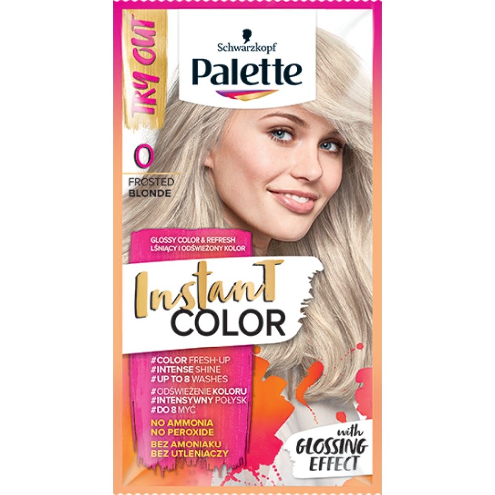 palette instant color szampon koloryzujący intensywna miedź