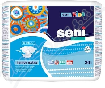 seni kids pieluchomajtki junior extra 15-30 kg 30 szt