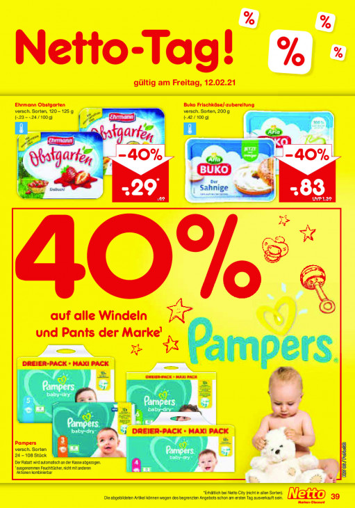 pampers netto