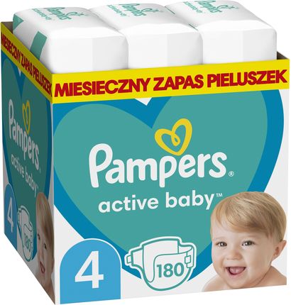 pampers active baby-dry pieluchy rozmiar 4