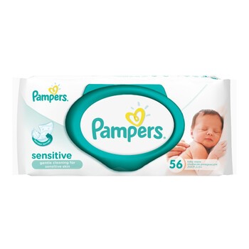 chusteczki nawilżane pampers sensitive 56szt