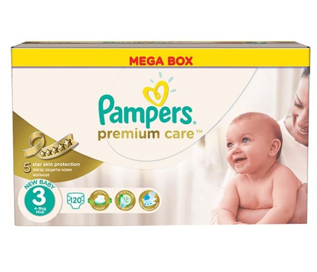 pampers premium care 3 5 9 kg 120szt