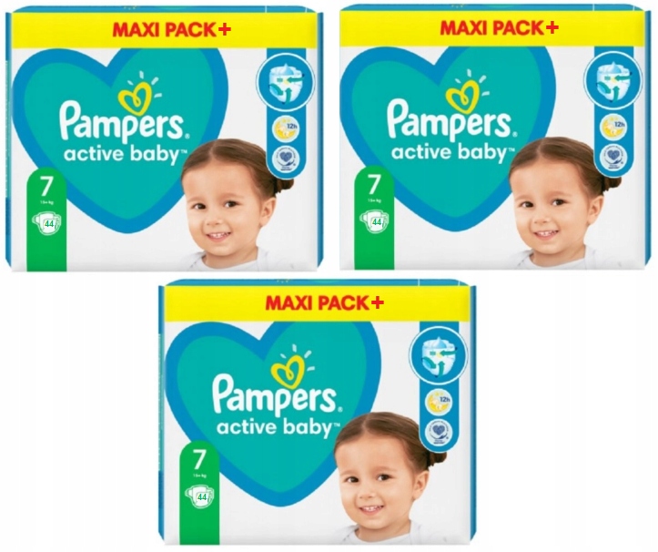 pampers active giga pack 128 szt