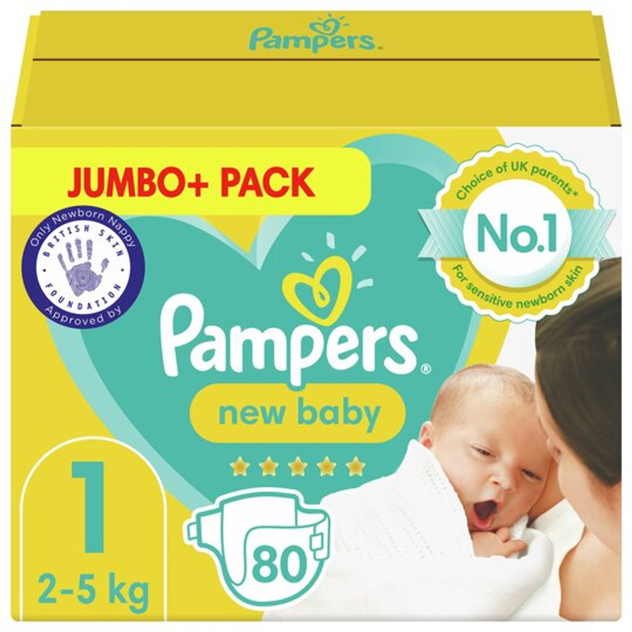 pampers 1 80 szt