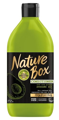 nature boxavocado oil odżywka do włosów ze 100