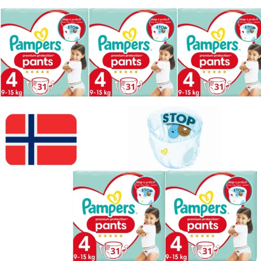 pampers w norwegii