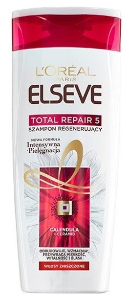 loreal paris elseve total repair 5 szampon regenerujący do włosów