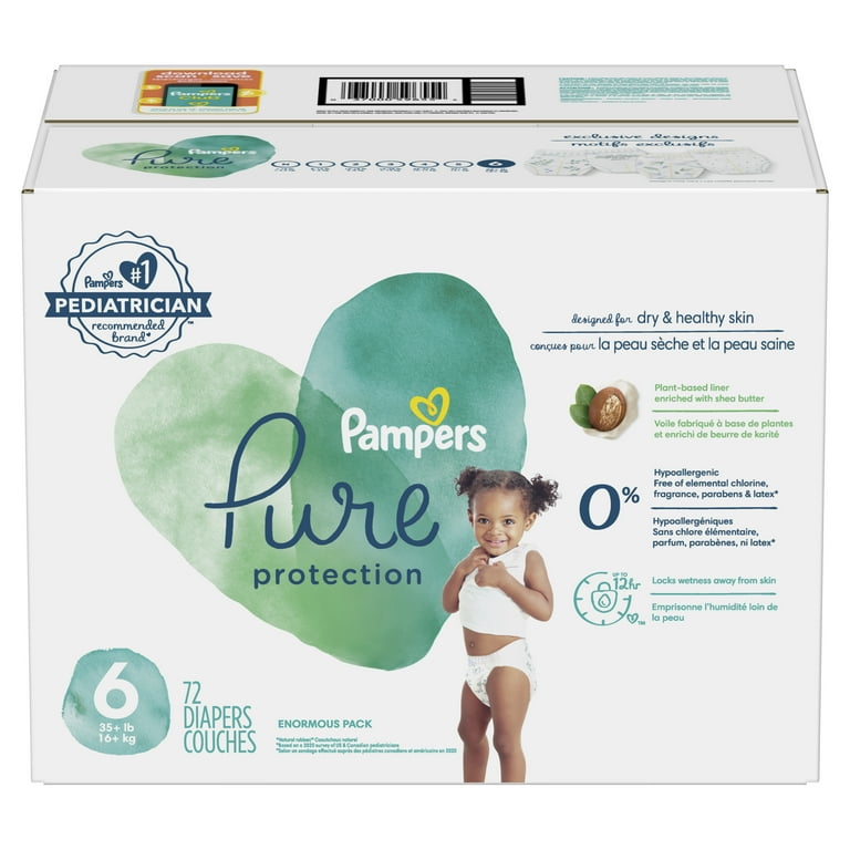 pampers protection pure 6