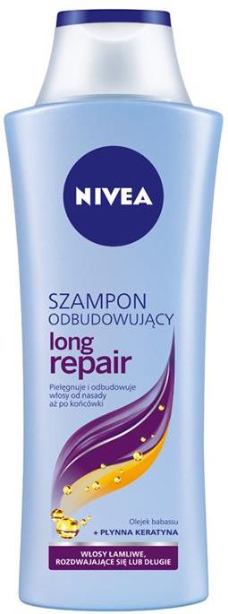 nivea long repair szampon