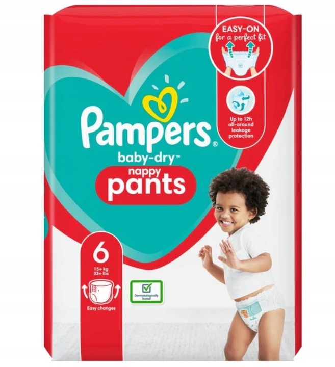 pampers pants 6 allegro