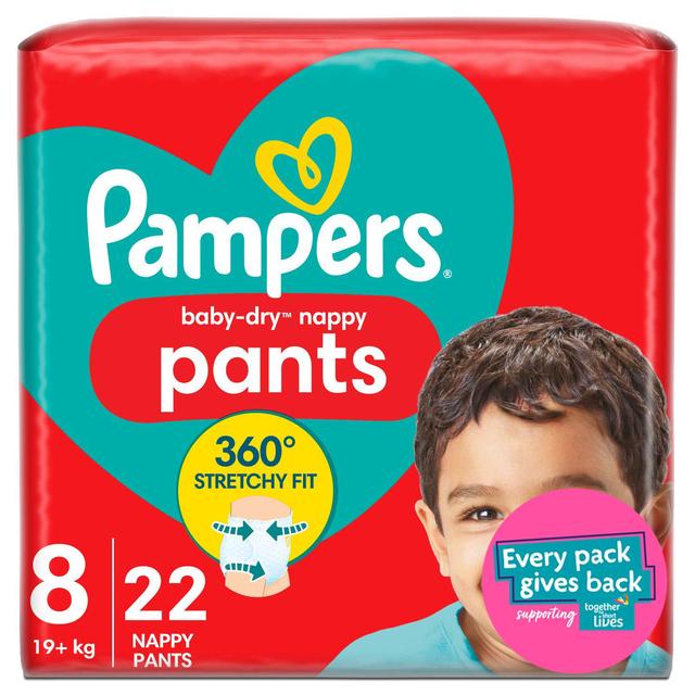 pampers size 8 20