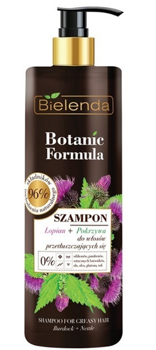 bielenda botanic formula szampon do włosów przetłuszczających się