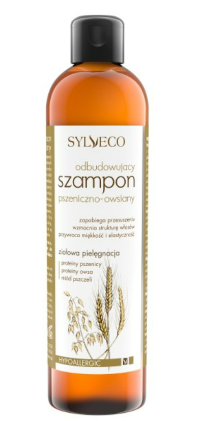 sylveco odbudowujący szampon pszeniczno-owsiany 300 ml